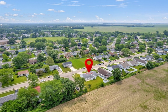 159 Hathaway Rd, West Jefferson, OH 43162 - aerial view of property and surrounding area featuring nearby suburban area