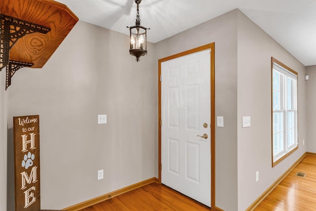 159 Hathaway Rd, West Jefferson, OH 43162 - entryway with light wood finished floors