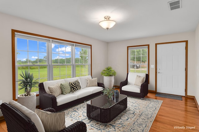 159 Hathaway Rd, West Jefferson, OH 43162 - living room with light wood finished floors and baseboards