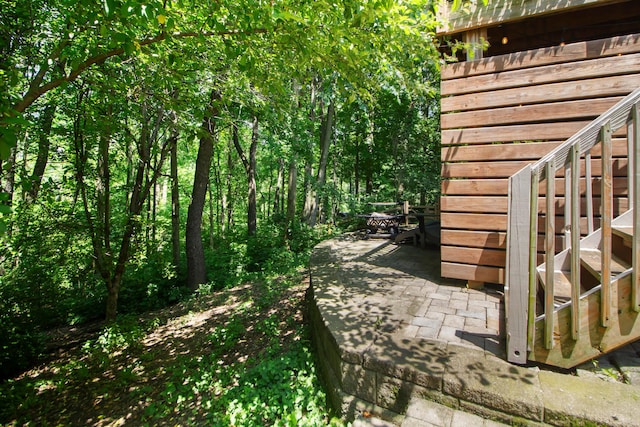 168 Thornapple Trl, Delaware, OH 43015 - view of property exterior with a patio area and stairs