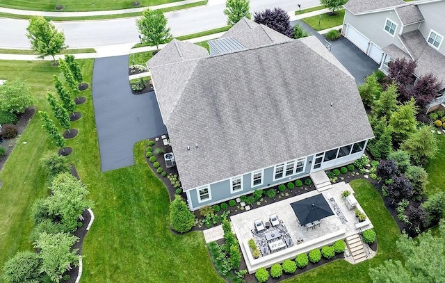 3017 Highland Woods Blvd, New Albany, OH 43054 - aerial view of property and surrounding area