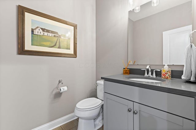 3017 Highland Woods Blvd, New Albany, OH 43054 - bathroom with vanity and toilet