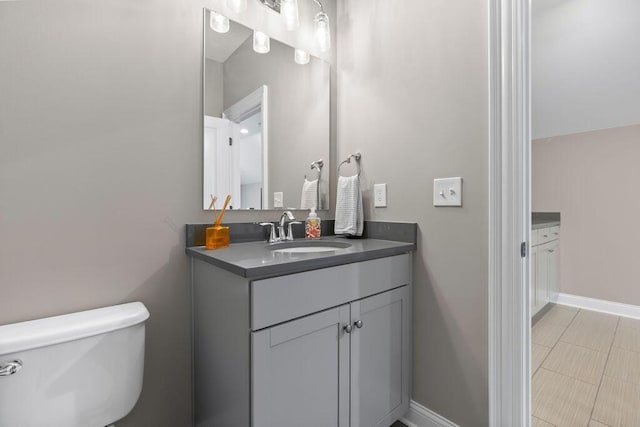 3017 Highland Woods Blvd, New Albany, OH 43054 - bathroom with toilet and vanity