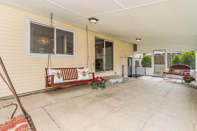1276 Bryson Rd, Columbus, OH 43224 - view of patio / terrace featuring a gate