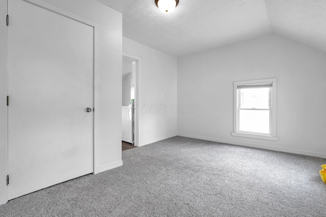 212 S Pickaway St, Circleville, OH 43113 - unfurnished bedroom with carpet floors and vaulted ceiling