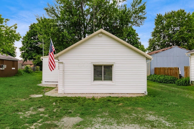 165 W Jersey St, Johnstown, OH 43031 - view of home's exterior featuring a yard