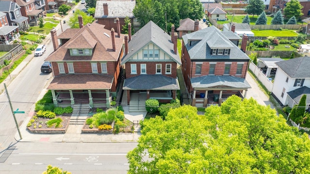 56 S Champion Ave, Columbus, OH 43205 - aerial perspective of suburban area
