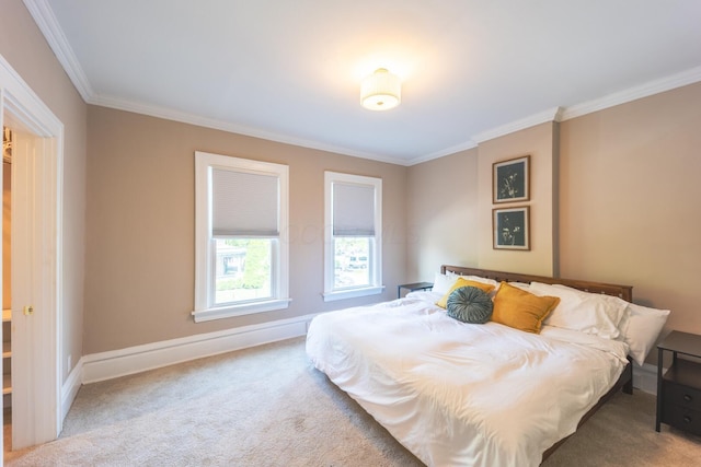 56 S Champion Ave, Columbus, OH 43205 - carpeted bedroom with ornamental molding and baseboards