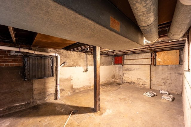 56 S Champion Ave, Columbus, OH 43205 - view of unfinished basement
