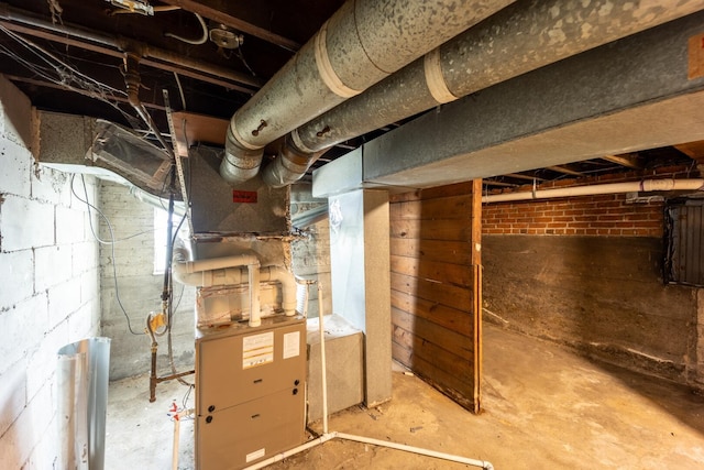 56 S Champion Ave, Columbus, OH 43205 - view of unfinished below grade area
