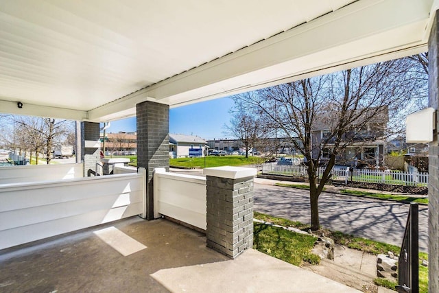 670-672 E Jenkins Ave, Columbus, OH 43207 - covered porch with a residential view