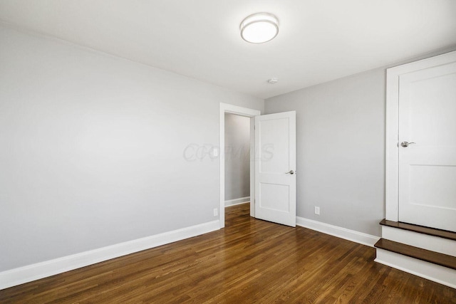 670-672 E Jenkins Ave, Columbus, OH 43207 - unfurnished bedroom with baseboards and wood finished floors