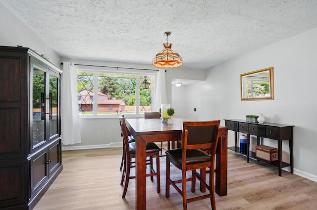 248 Grandview Ave, Delaware, OH 43015 - dining room with light wood finished floors and a textured ceiling