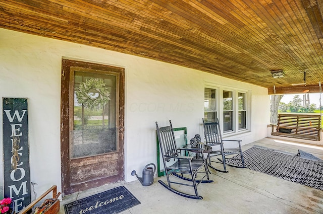 6997 State Route 734, Jamestown, OH 45335 - view of covered porch