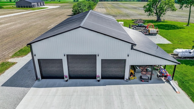 6997 State Route 734, Jamestown, OH 45335 - garage with a detached garage