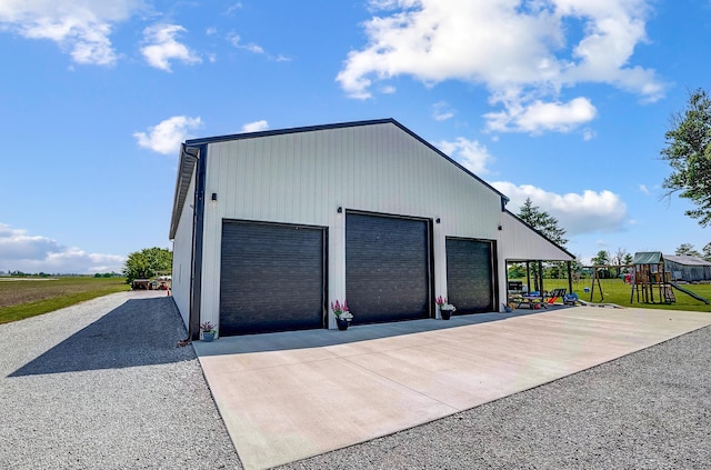 6997 State Route 734, Jamestown, OH 45335 - view of detached garage