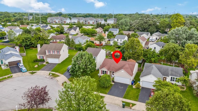 1344 Bluffton Ct, Columbus, OH 43228 - aerial view of residential area