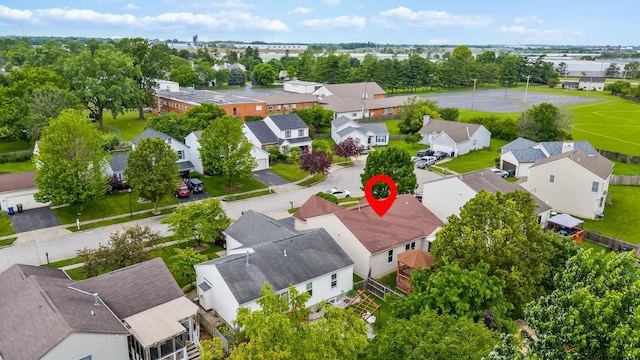 1344 Bluffton Ct, Columbus, OH 43228 - aerial perspective of suburban area