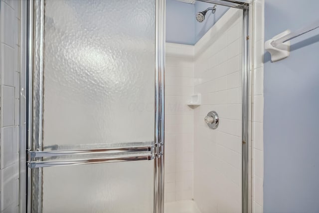 1344 Bluffton Ct, Columbus, OH 43228 - bathroom with a shower stall
