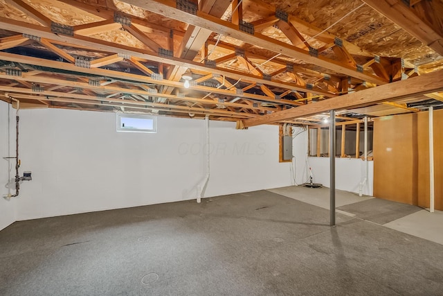 1344 Bluffton Ct, Columbus, OH 43228 - below grade area with electric panel