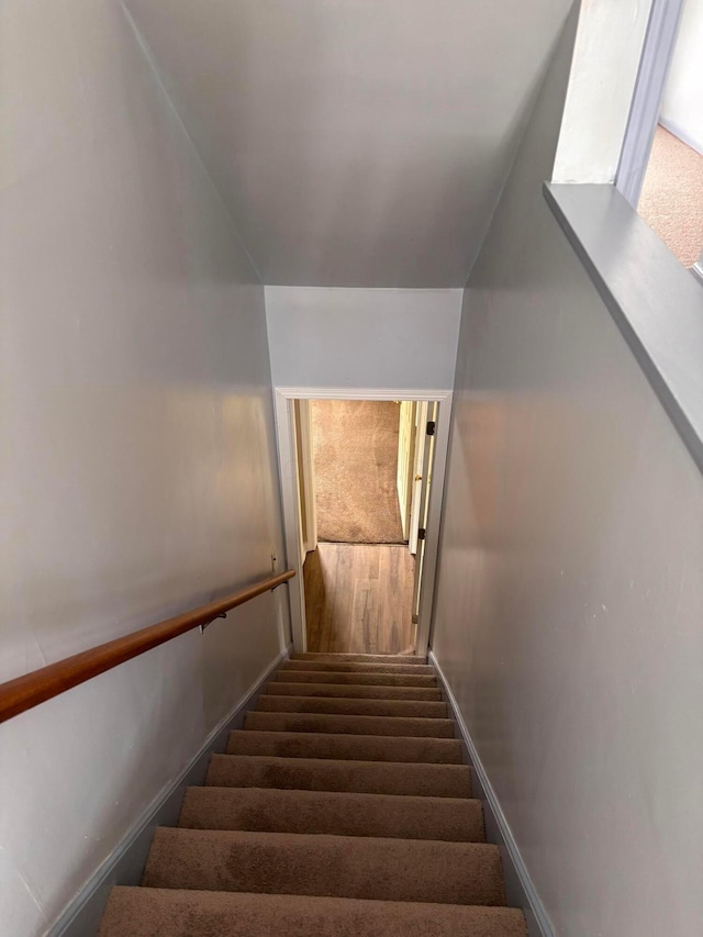 1155 E 26th Ave, Columbus, OH 43211 - staircase featuring baseboards