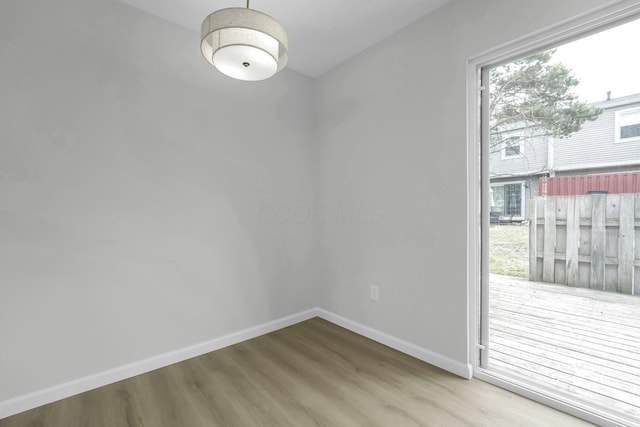 840 Pine Way Dr Unit D2, Columbus, OH 43085 - unfurnished dining area with wood finished floors and healthy amount of natural light