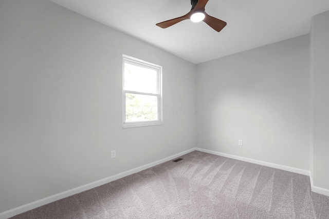 840 Pine Way Dr Unit D2, Columbus, OH 43085 - empty room with carpet flooring and ceiling fan