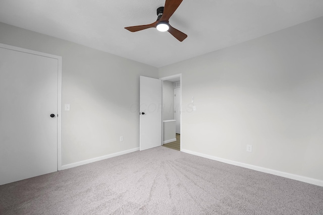 840 Pine Way Dr Unit D2, Columbus, OH 43085 - unfurnished bedroom featuring carpet flooring and ceiling fan