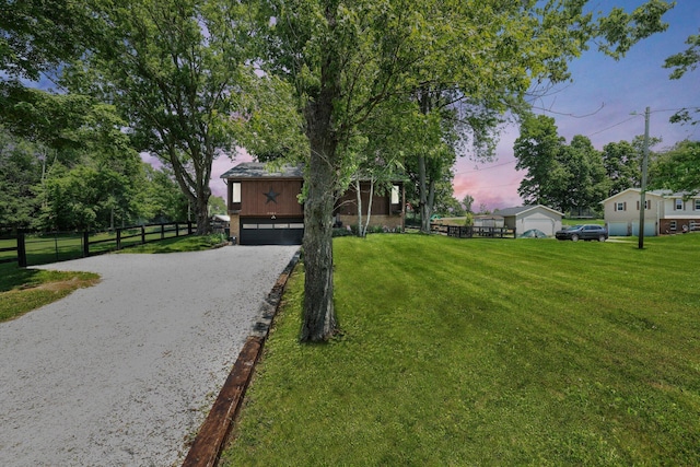 2542 Eckert Rd, Lexington, OH 44904 - view of front of home with an attached garage and driveway