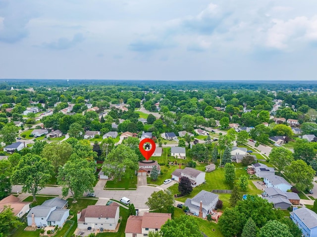8621 Renford Ct, Powell, OH 43065 - aerial view of residential area