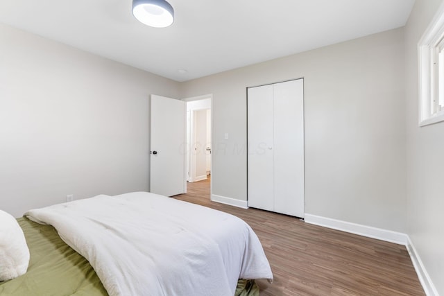 3920 Astor Ave, Columbus, OH 43227 - bedroom featuring wood finished floors and a closet