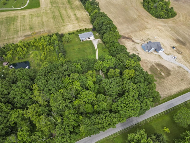 1290 Knorr Rd, Galion, OH 44833 - aerial view of property and surrounding area featuring rural landscape