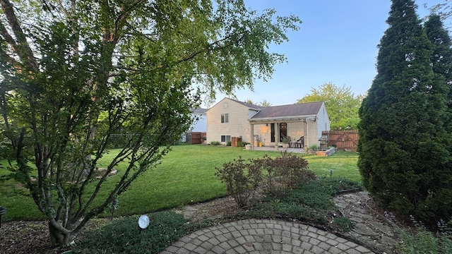 5109 Magnolia Blossom Blvd, Columbus, OH 43230 - view of yard featuring a patio