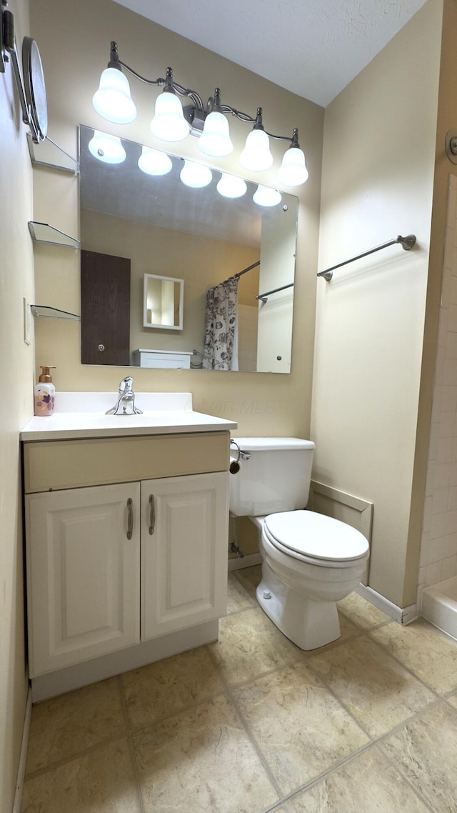 5109 Magnolia Blossom Blvd, Columbus, OH 43230 - bathroom featuring a shower with shower curtain and vanity