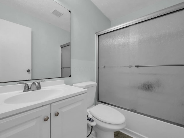 4809 King Albert Dr Unit 1A, Hilliard, OH 43026 - full bathroom featuring vanity and shower / bath combination with glass door