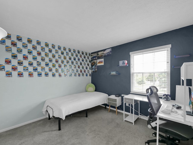 4809 King Albert Dr Unit 1A, Hilliard, OH 43026 - bedroom featuring carpet and an office area
