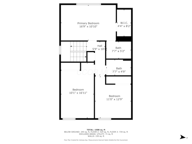 4809 King Albert Dr Unit 1A, Hilliard, OH 43026 - view of floor plan / room layout