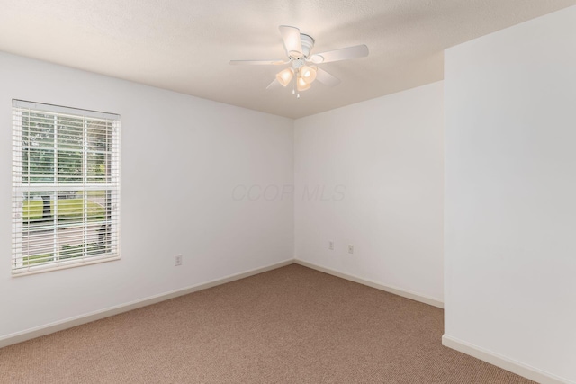 8209 Farm Crossing Cir, Powell, OH 43065 - unfurnished room featuring carpet flooring and ceiling fan