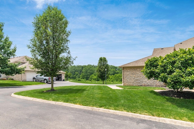 8209 Farm Crossing Cir, Powell, OH 43065 - view of green lawn