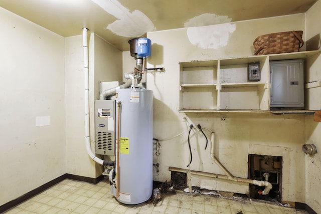 934-936 Kramer Ave, Columbus, OH 43212 - utilities with electric panel and gas water heater