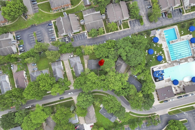 934-936 Kramer Ave, Columbus, OH 43212 - aerial view of property's location featuring a pool
