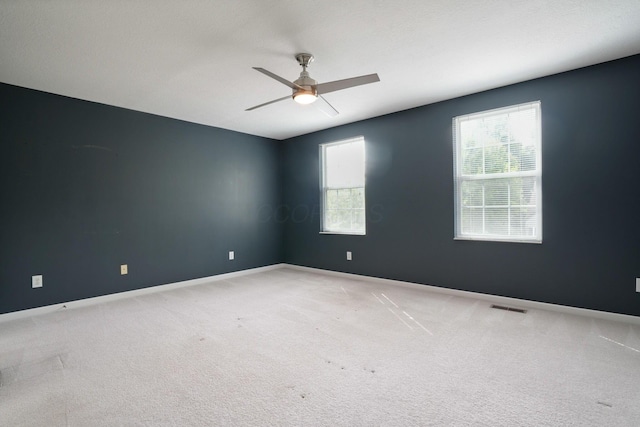 8020 Glenmore Dr, Powell, OH 43065 - carpeted spare room with ceiling fan and baseboards