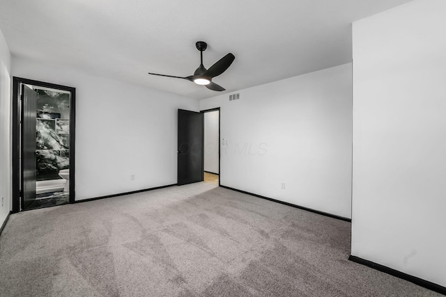 1908 Lost Valley Rd, Powell, OH 43065 - unfurnished bedroom with carpet floors and ceiling fan