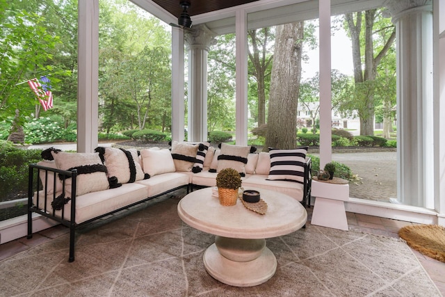 233 Preston Rd, Columbus, OH 43209 - view of patio / terrace featuring an outdoor living space