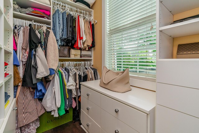 233 Preston Rd, Columbus, OH 43209 - walk in closet with wood finished floors