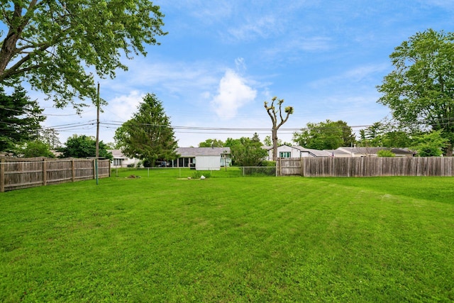 4388 Allen Dr, Columbus, OH 43213 - view of fenced backyard