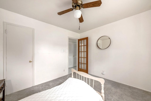 4388 Allen Dr, Columbus, OH 43213 - bedroom featuring carpet and a ceiling fan
