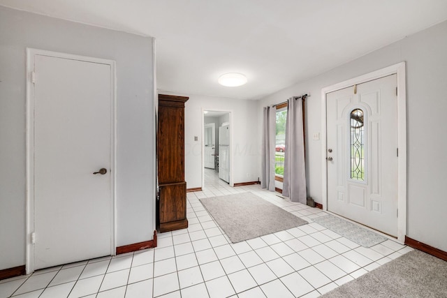 4388 Allen Dr, Columbus, OH 43213 - entrance foyer featuring light tile patterned floors