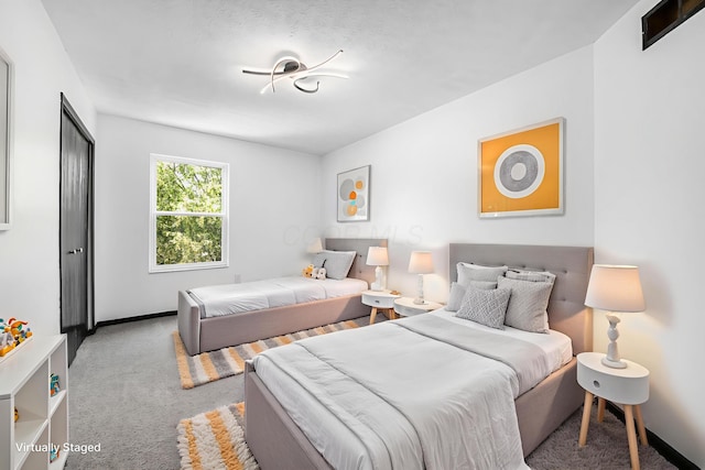 2840 Harnet Ct, Columbus, OH 43231 - carpeted bedroom with baseboards