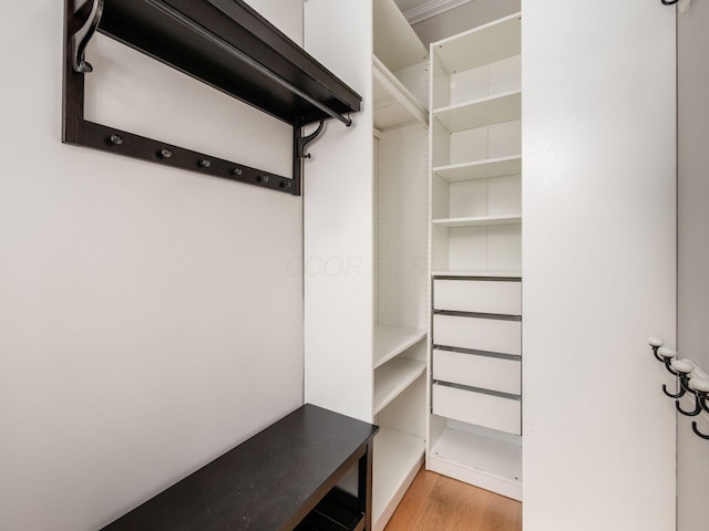 248 E Whittier St, Columbus, OH 43206 - spacious closet with wood finished floors